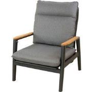 Merino lounge stoel midnight grey