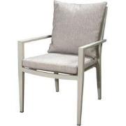 Marinha stapelbare stoel aluminium salix/rope salix incl. zit- en rugk...