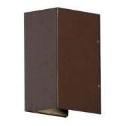 Cremona wandlamp roestbruin