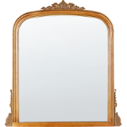 SUSSEY - Wandspiegel - Goud - 75 x 78 cm - Mdf