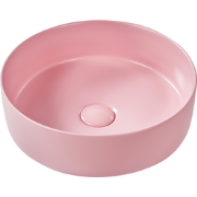 GUDAR - Wastafel - Roze -  37 cm - Keramiek