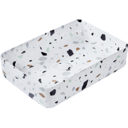 NULES - Wastafel - Terrazzo - 61 x 35 cm - Keramiek