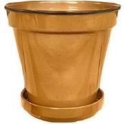 Upcycle schotel Koning geel L 13x2,75cm