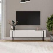 Modern TV Meubel Wit Melamine 160 cm Herman