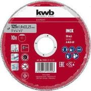 10 doorslijpschijven 125x1,2mm