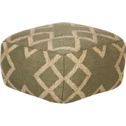 GOPI - Poef - Olijfgroen - Jute