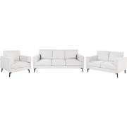 LOUSTO - Bankenset 6-zits - Lichtbeige - Polyester