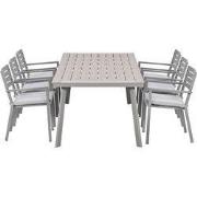 Garden Impressions Amarillo tuinset 7-delig - Penedo tuintafel 230x100...