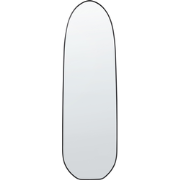 DARNETS - Wandspiegel - Zwart - 46 x 160 cm - Aluminium