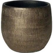 HS Potterie Bloempot Miami Goud - H36