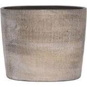 HS Potterie Bloempot Miami Grijs Bruin - 30