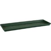 5 stuks - Green basics balkonbak schotel 40cm blad groen