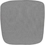 Unique Living - Wickerstoelkussen Bliss outdoor Dark Grey -46x47x4cm