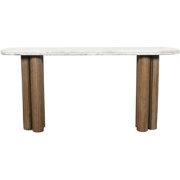 Console met marmeren blad L165 cm - BUREN