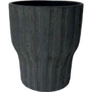 HS Potterie Vigo Antraciet Vaas - cm