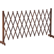 SCIOLZE - Tuinlatwerk - Bruin - 182 x 90 cm - Dennenhout