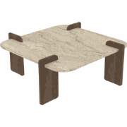 Salontafel met vierkant tafelblad  L90 cm ORIGIN