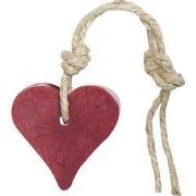 Mijn Stijl - Zeephanger Hart Kersenrood met cranberrypit Vijg