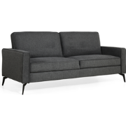 2-Zits Bank Noa - Linnen Antraciet