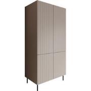 Meubella - Kledingkast Alex - Beige - 90 cm