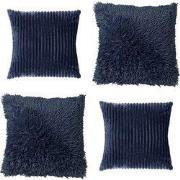 KUSSENSET - 4-delig - Cosy Layers - 60x60 cm, 45x45 cm - inclusief bin...