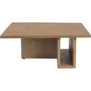 Salontafel Vierkant Naturel Hout - 85cm - Onni
