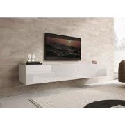 Meubella - TV-Meubel Palm - Wit - 200 cm