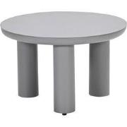 Elefanti aluminium lounge tafel - Ø60xH38 cm - taupe
