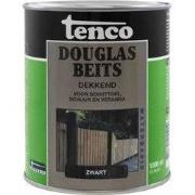 Douglas beits dekkend zwart 1l verf/beits