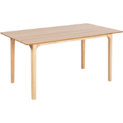 DELMAS - Eettafel - Lichtbruin - MDF