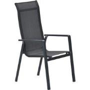 Garden Impressions Siena tuinstoel stapelbaar - donker grijs