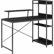 BILOXY - Bureau - Zwart - MDF