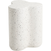 TELLARO - Bijzettafel - Wit/Terrazzo effect - Magnesiumoxide