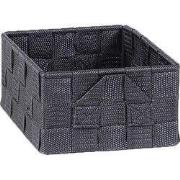 Panier gris avec sangles - 20x14x8cm