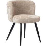 Cloud Chair Cream (Set van 2) - Beige - 58 x  x 63 - Stof