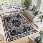 Picasso Paloma Vintage Vloerkleed - Grijs - Laagpolig- 160x230 CM