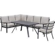 Garden Impressions Senja lounge dining set 4-delig links incl stoel - ...