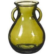 Vaas sitia d12h16cm groen