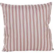 Buitenkussen 60x60 cm Roze Streep