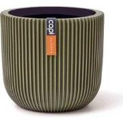 Pot bol Groove 9x8 groen