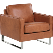 VIND - Fauteuil - Goudbruin - Kunstleer