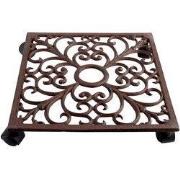 Plantentrolley vierkant l28b28h7cm