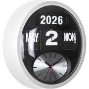 Wall Clock Round Flip