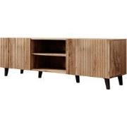 Meubella - TV-Meubel Vintar - Eiken - 150 cm