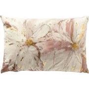 SUSANNA - sierkussen 40x60 cm - bloemenmotief - Rose Tan - roze