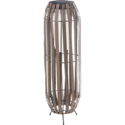 MUZIZI - Lantaarn - Donekrbruin - Synthtetish materiaal