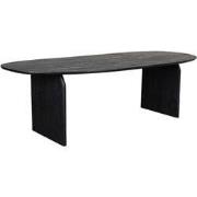 LABEL51 Eetkamertafel Cooper - Zwart - Mangohout - 210 cm