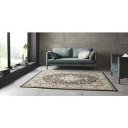 Klassiek vloerkleed - Laagpolig - Isfahan - Crème / Bruin - 80 X 150 C...