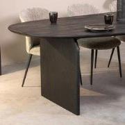 LABEL51 Eetkamertafel Cooper - Zwart - Mangohout - 250x110 cm