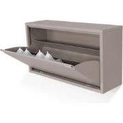 Spinder Design schoenenkast Billy 1 Maxi - Silky Taupe - 6 paar schoen...